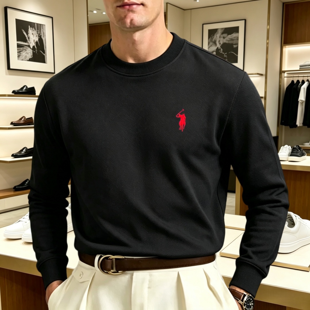 Men'S Spring Fashion - Soft cotton high-end brand men's long
