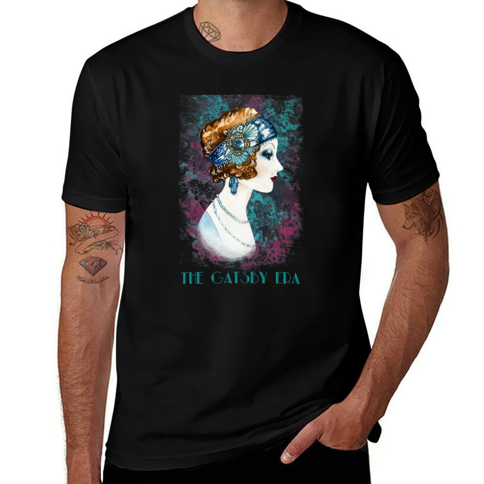 Men'S Fashion Roaring 20S - Roaring 20s Flapper Girl T-Shirt Casual
