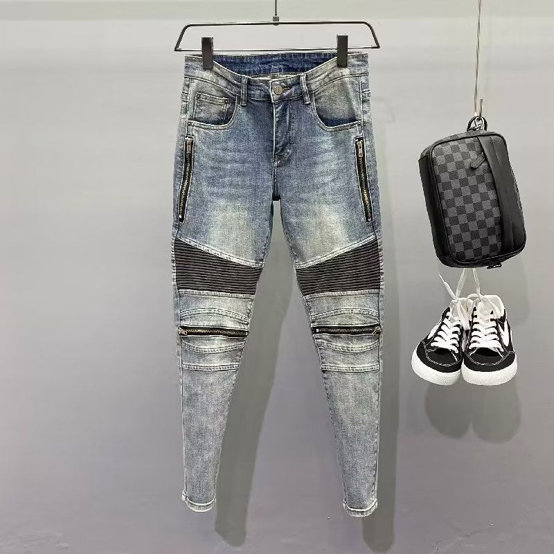 Men'S Fashion Jeans 2025 - New 2025 High Quality Vintage Blue