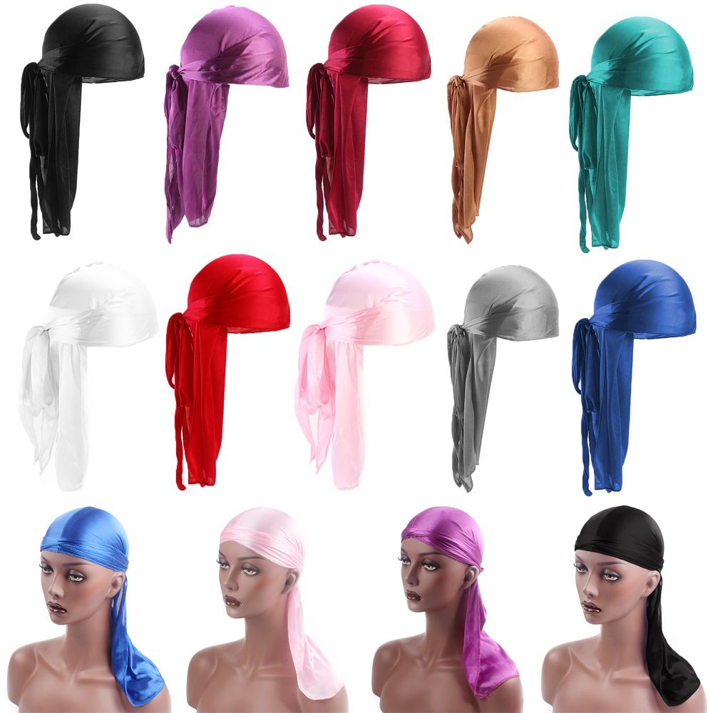 Men'S Fashion Head Scarf - Fashion Adjustable Chemo Cap Pre-Tied Cancer