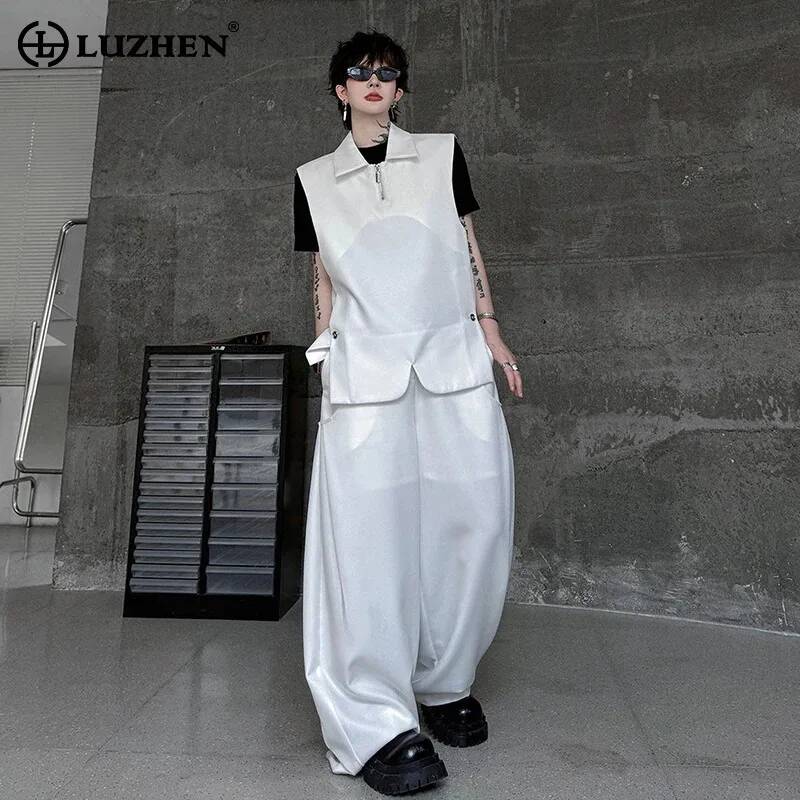 Mens Fashion Vest - LUZHEN Vest 2026 Fashion Summer Men