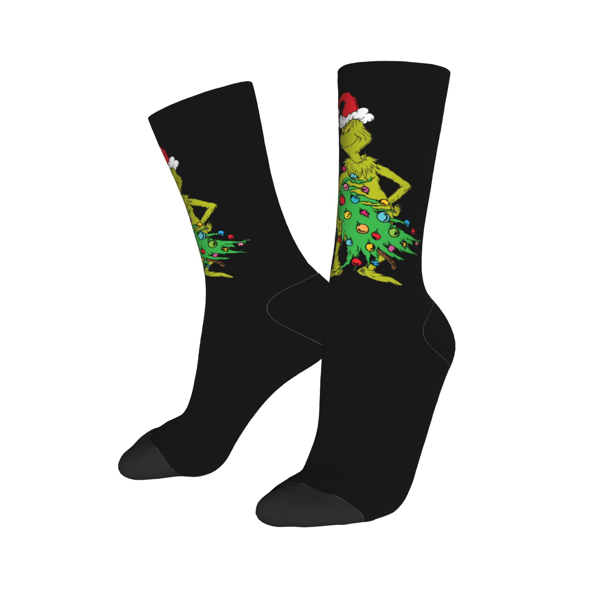 Men'S Fashion Youtube - Christmas-S-Green-S-Grinched Socks Men Women Fashion Socks