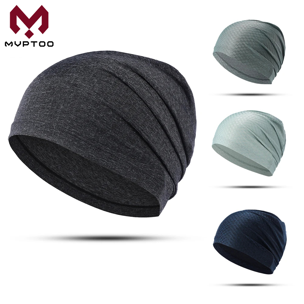 Mens Fashion Caps - Breathable Bandana Summer Quick-drying Beanies Hats