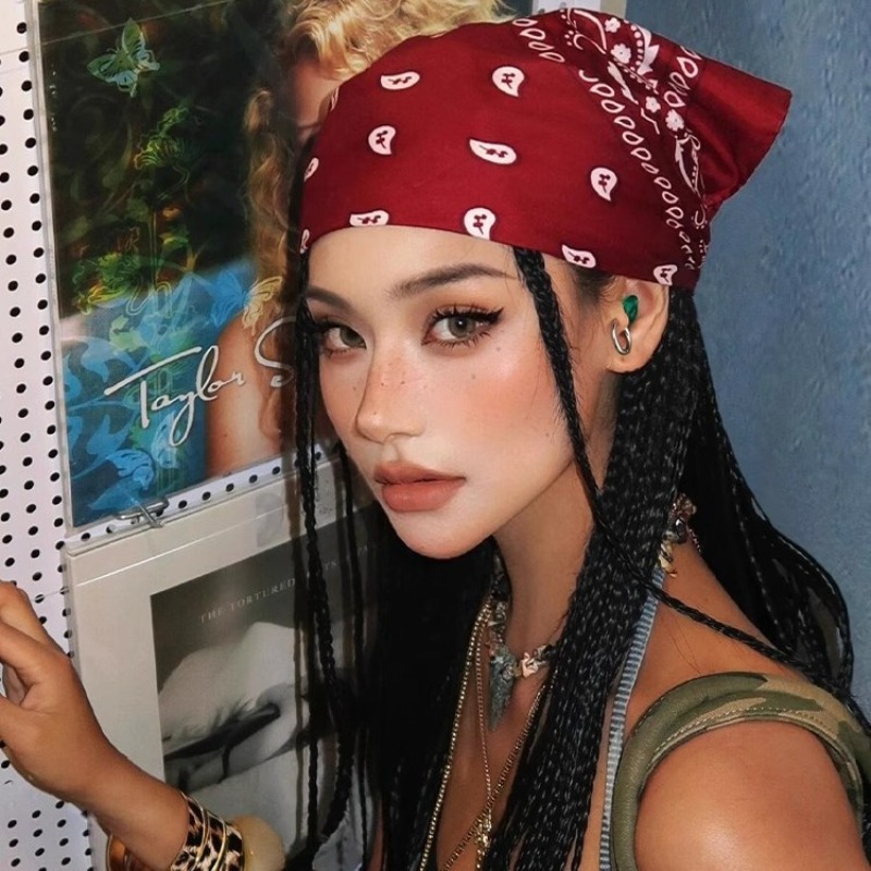 Men'S Fashion Head Scarf - Unisex Men Women Bandana Hairband Cowboy