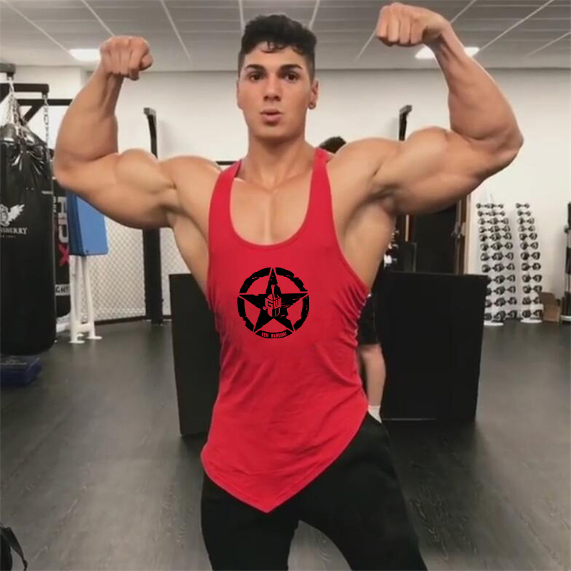 Muscle Tee Workout - Gym Bodybuilding Muscle Shirts Summer Sleeveless