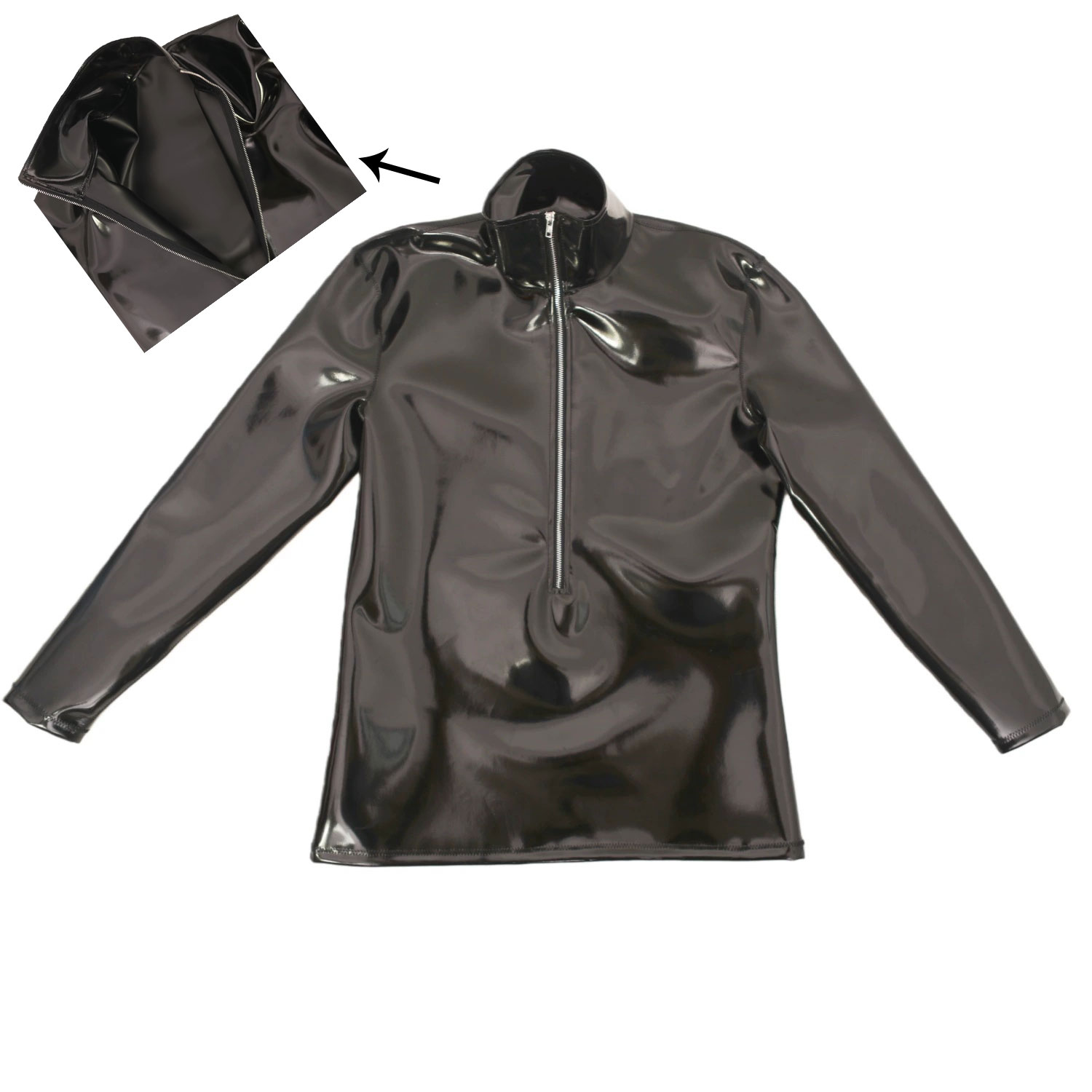 New Fashion Cloth Latex Men's  - Men'S Spring Fashion recension och pris