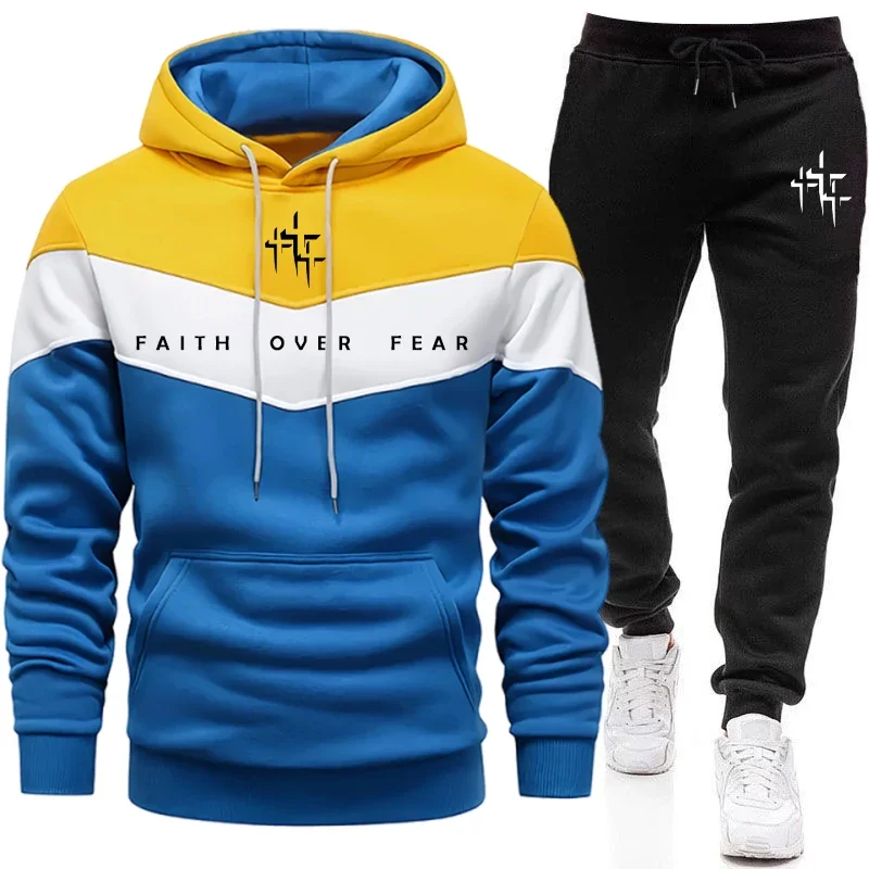 Faith Over Fear Men's Tracksui - Jogger Sweatpants Men recension och pris