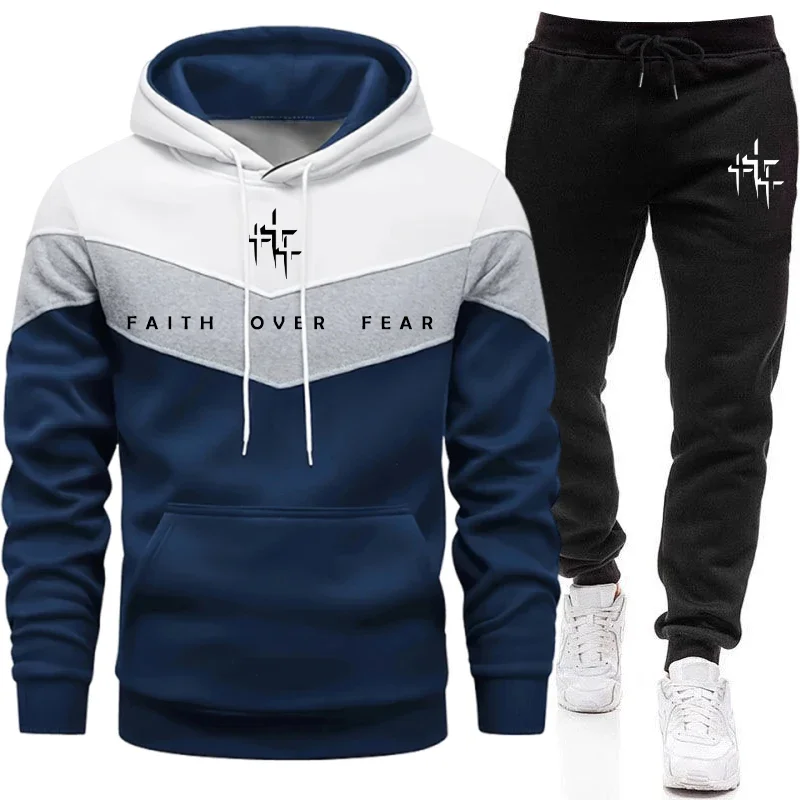 Faith Over Fear Men's Tracksui - Jogger Sweatpants Men recension och pris