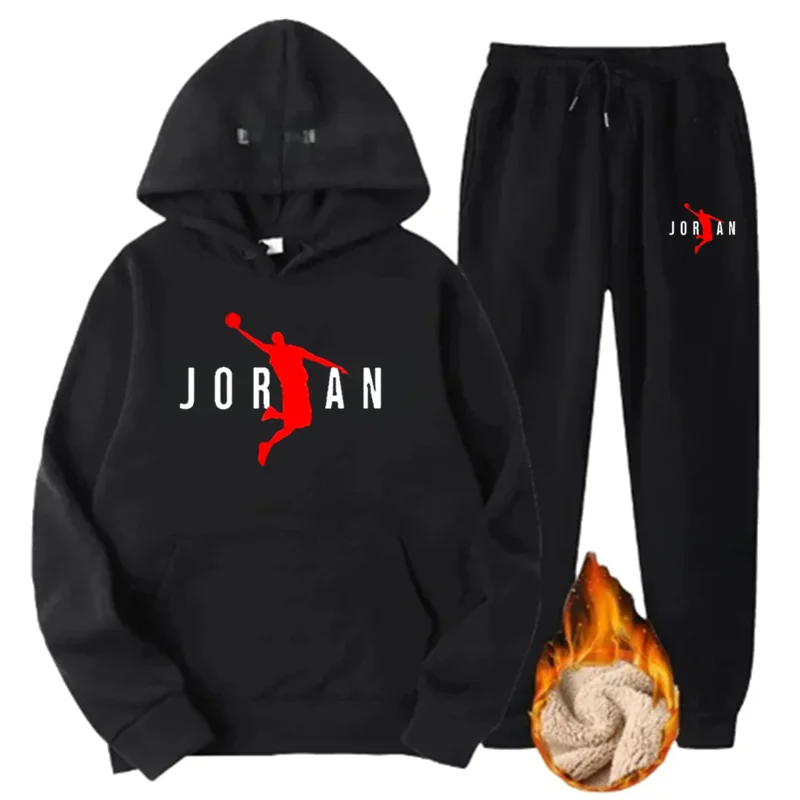 Basic Fleece Hoodies And Sweat - Jogger Sweatpants Men recension och pris