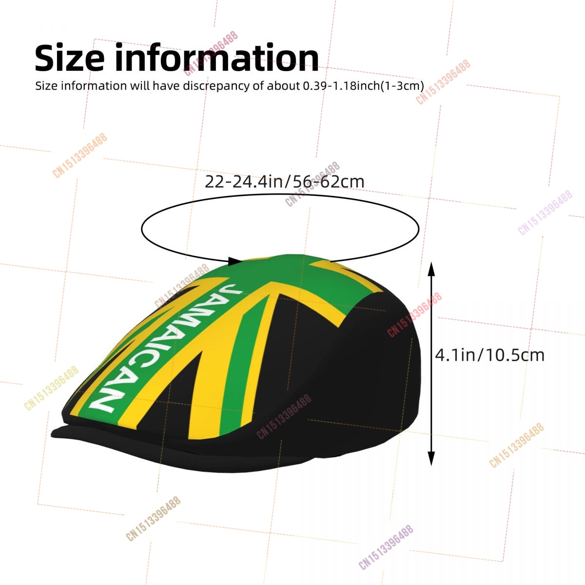 Jamaica UK Flag Men Women Flat - Men'S Fashion Uk recension och pris