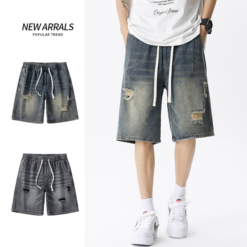 Summer Thin Denim Shorts Men's - Men'S Fashion Jeans recension och pris