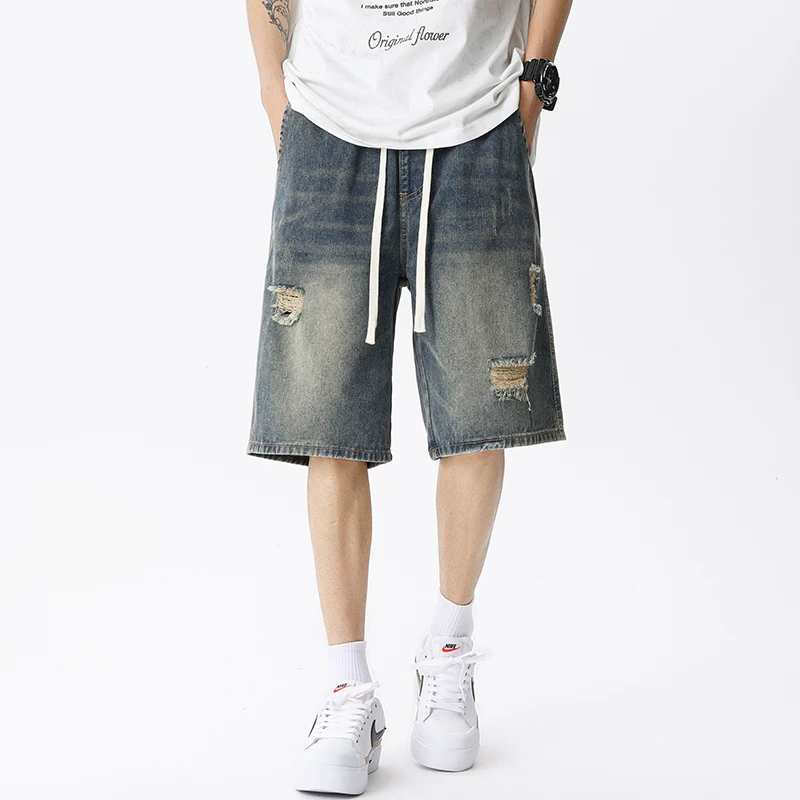 Summer Thin Denim Shorts Men's - Men'S Fashion Jeans recension och pris