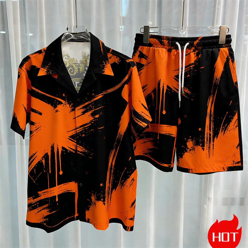 Digital printed men's set fash - Quality Men'S Fashion recension och pris