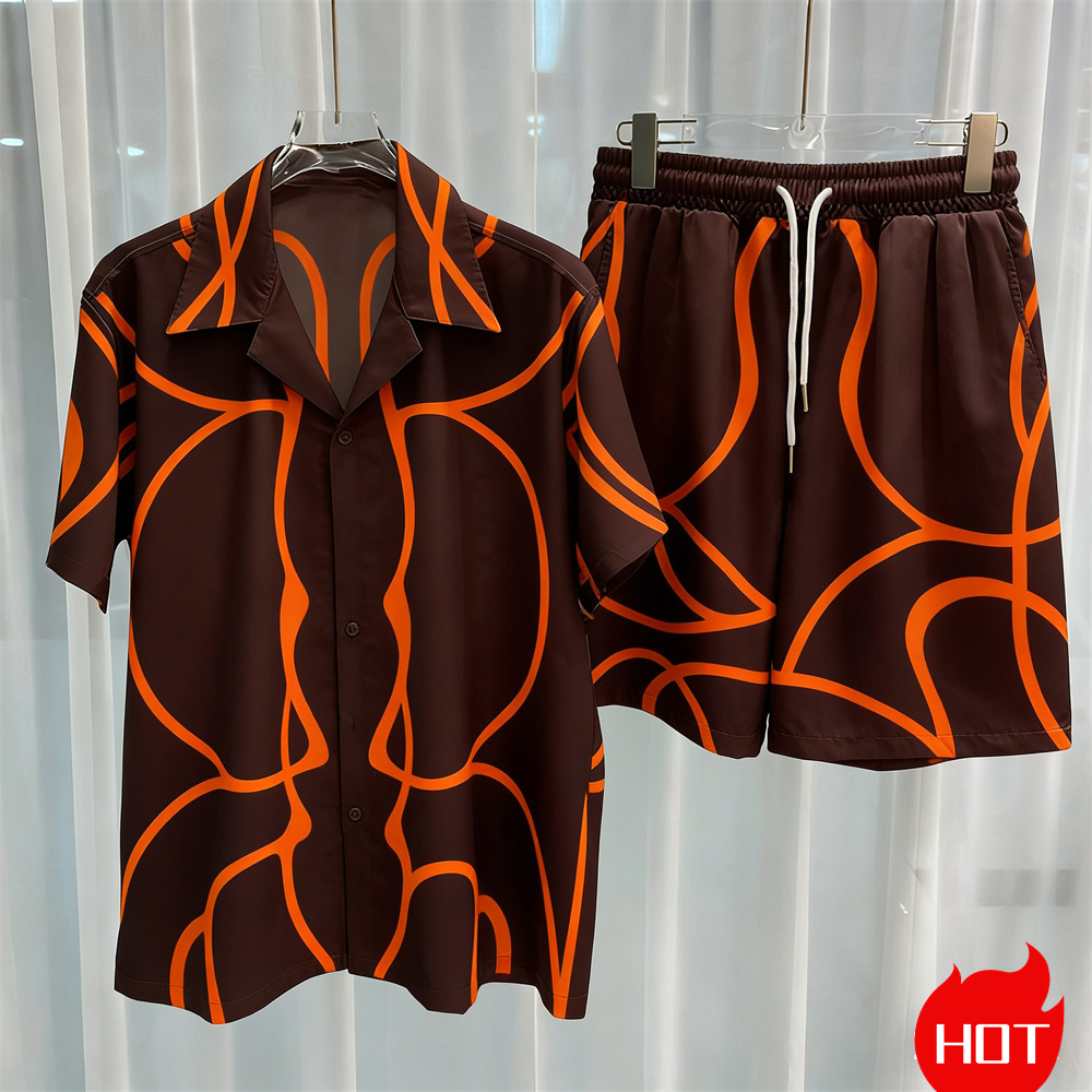 Digital printed men's set fash - Quality Men'S Fashion recension och pris