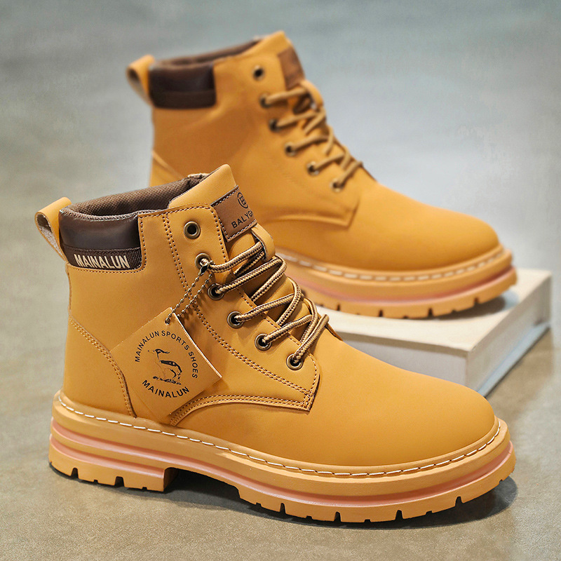Classic Men High Top Boots Hig - Men'S Fashion For 45 Years Old recension och pris
