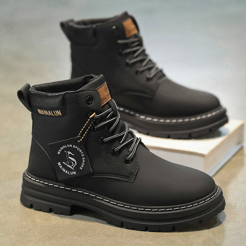 Classic Men High Top Boots Hig - Men'S Fashion For 45 Years Old recension och pris
