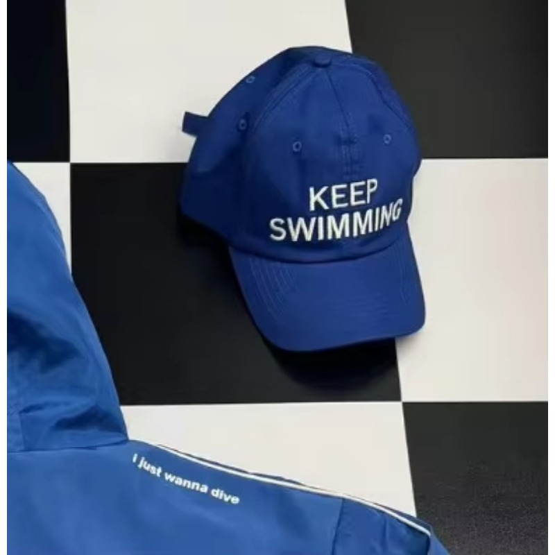 2026 Trendy keep Swimming New  - Mens Fashion Caps recension och pris