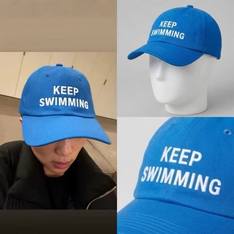 2026 Trendy keep Swimming New  - Mens Fashion Caps recension och pris