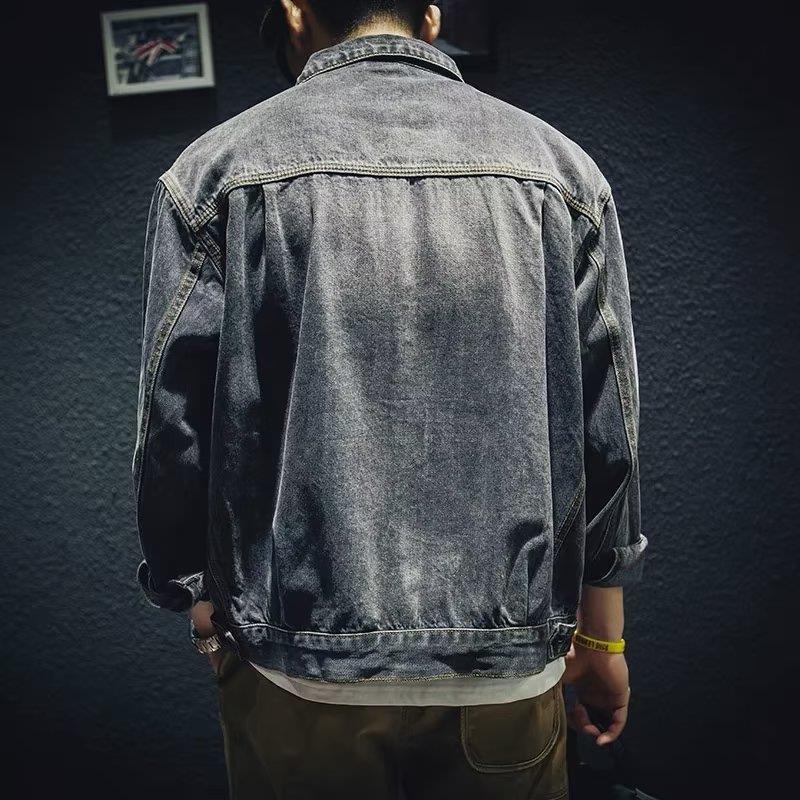 High Quality Men's Denim Jacke - Mens Fashion Denim Jacket recension och pris