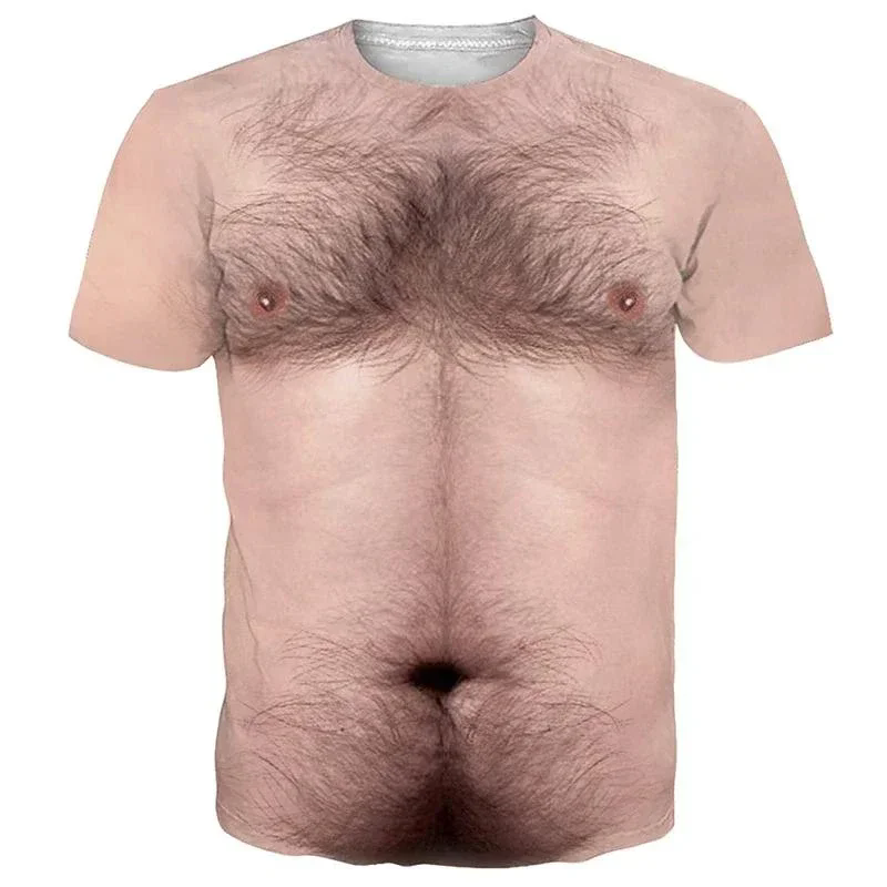 2024Funny Muscle Body 3D Print - Muscle Tee Workout recension och pris