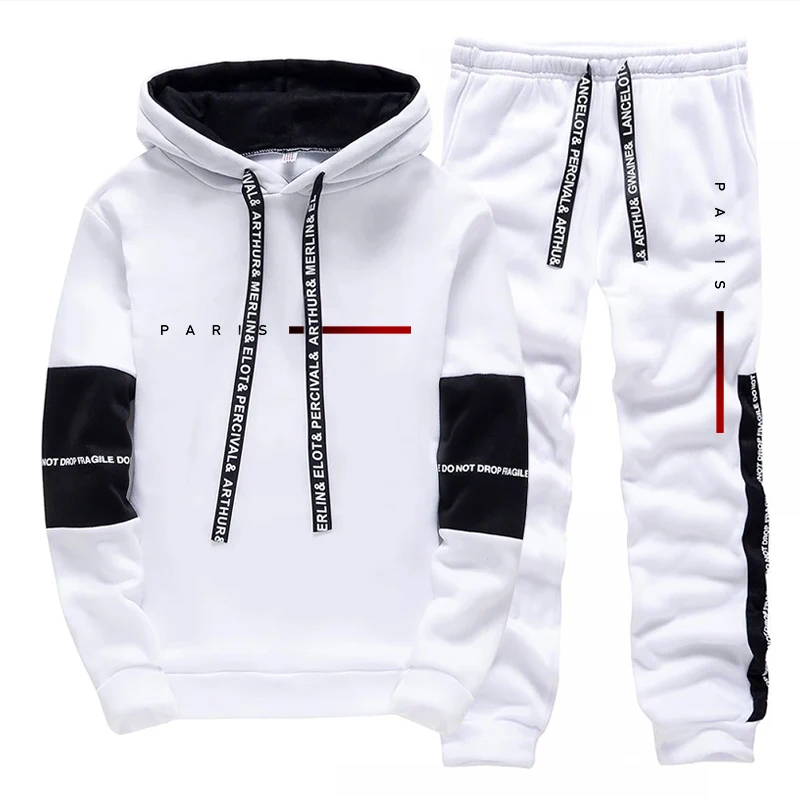 Paris Fashion Hoodie Streetwea - Jogger Sweatpants Men recension och pris