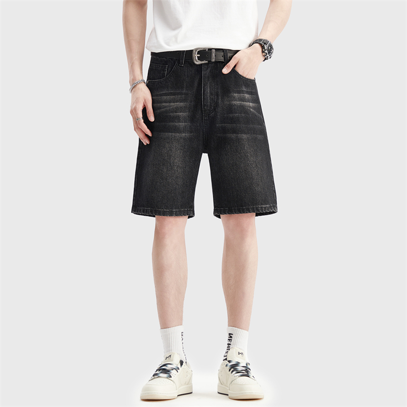 Summer Thin Black Denim Shorts - Men'S Fashion Jeans recension och pris