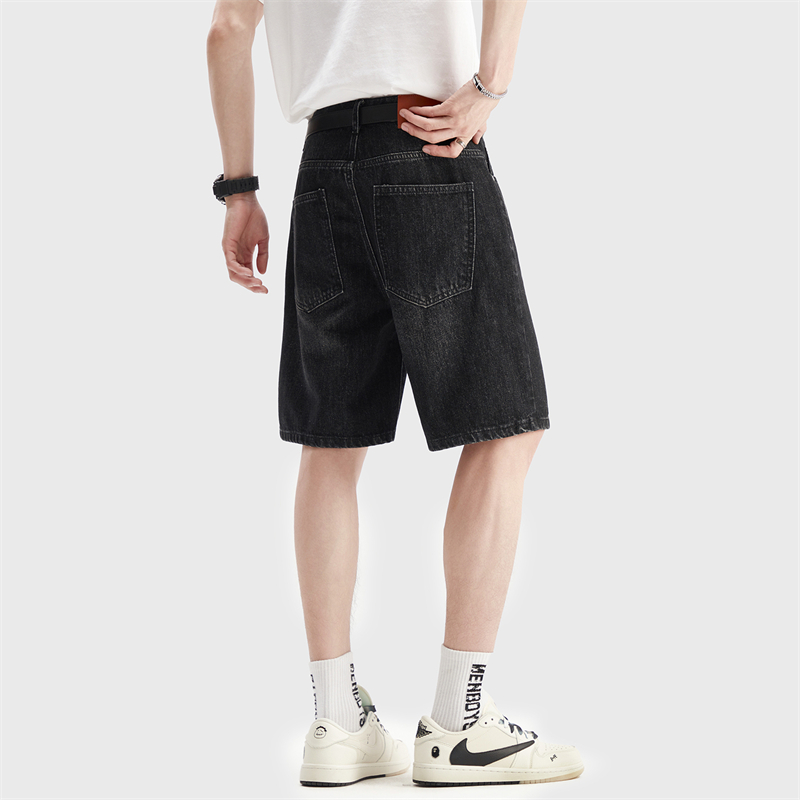 Summer Thin Black Denim Shorts - Men'S Fashion Jeans recension och pris