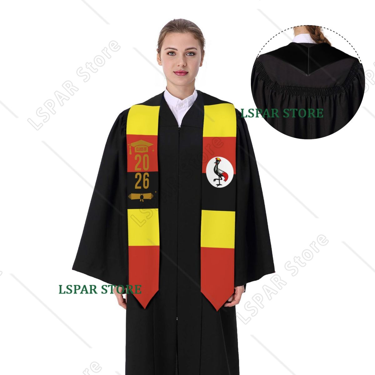 Class Of 2026 Uganda Flag Grad - Men Fashion Uganda recension och pris