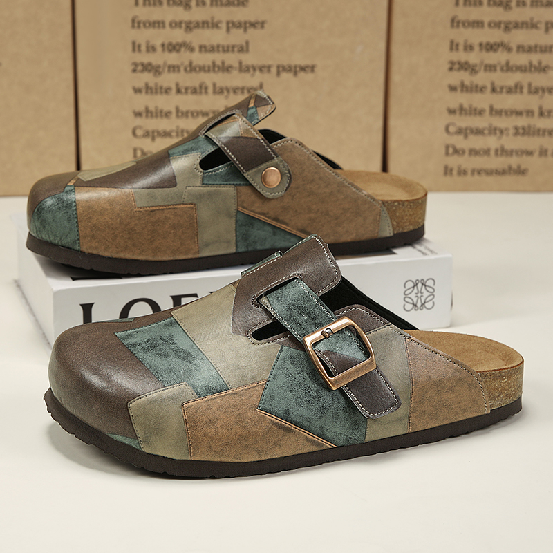 Unisex Cork Closed Toe Slipper - Men'S Fashion For 45 Years Old recension och pris