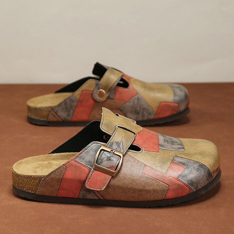 Unisex Cork Closed Toe Slipper - Men'S Fashion For 45 Years Old recension och pris