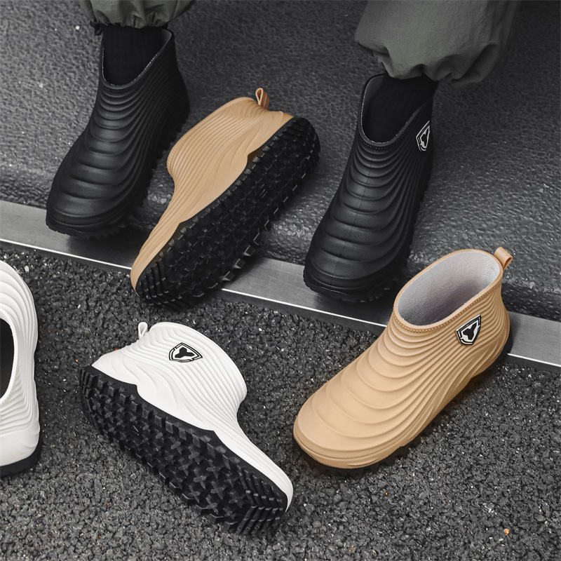 Men's Rain Shoes Fashion Water - Mens Fashion Zapatos recension och pris