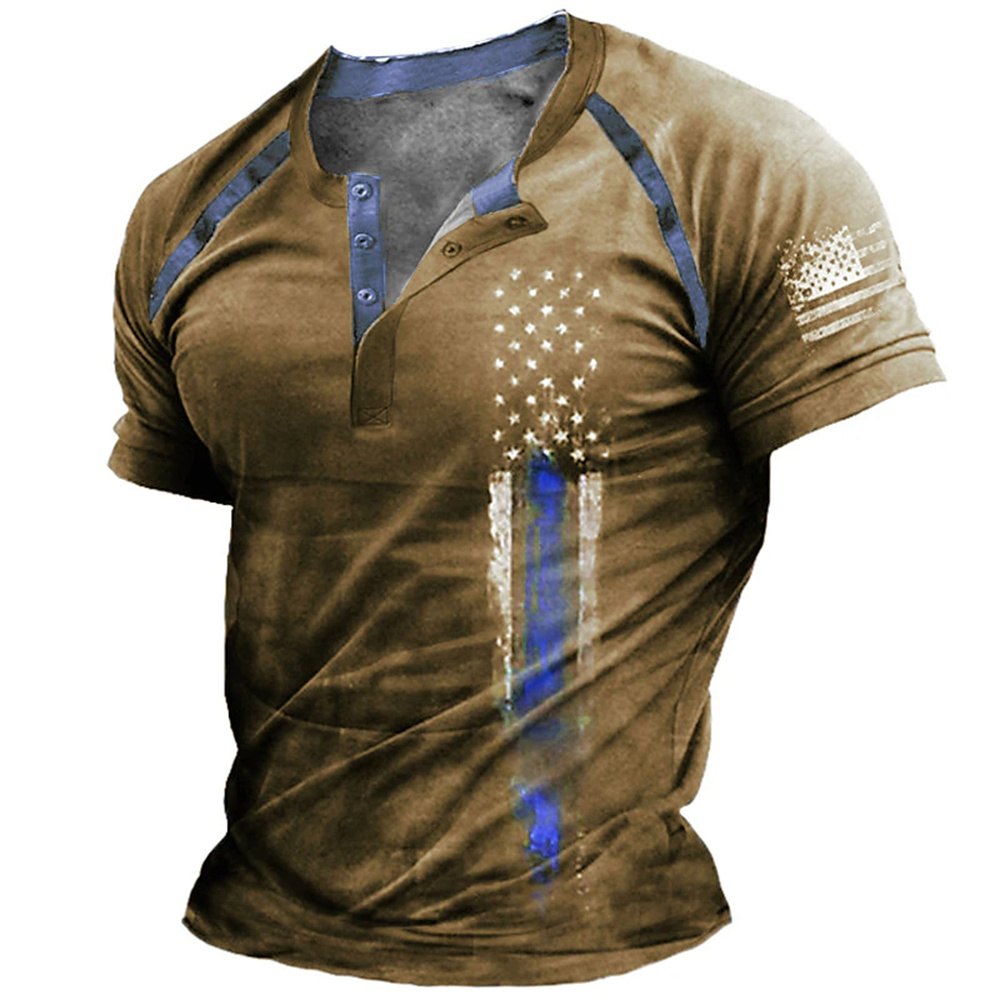 Funny 3D American Flag Print M - Quality Men'S Fashion recension och pris