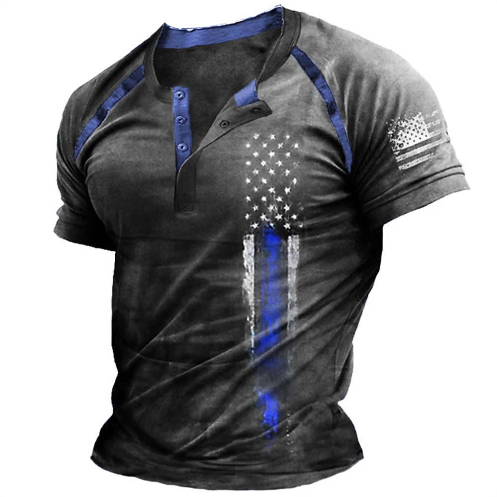 Funny 3D American Flag Print M - Quality Men'S Fashion recension och pris
