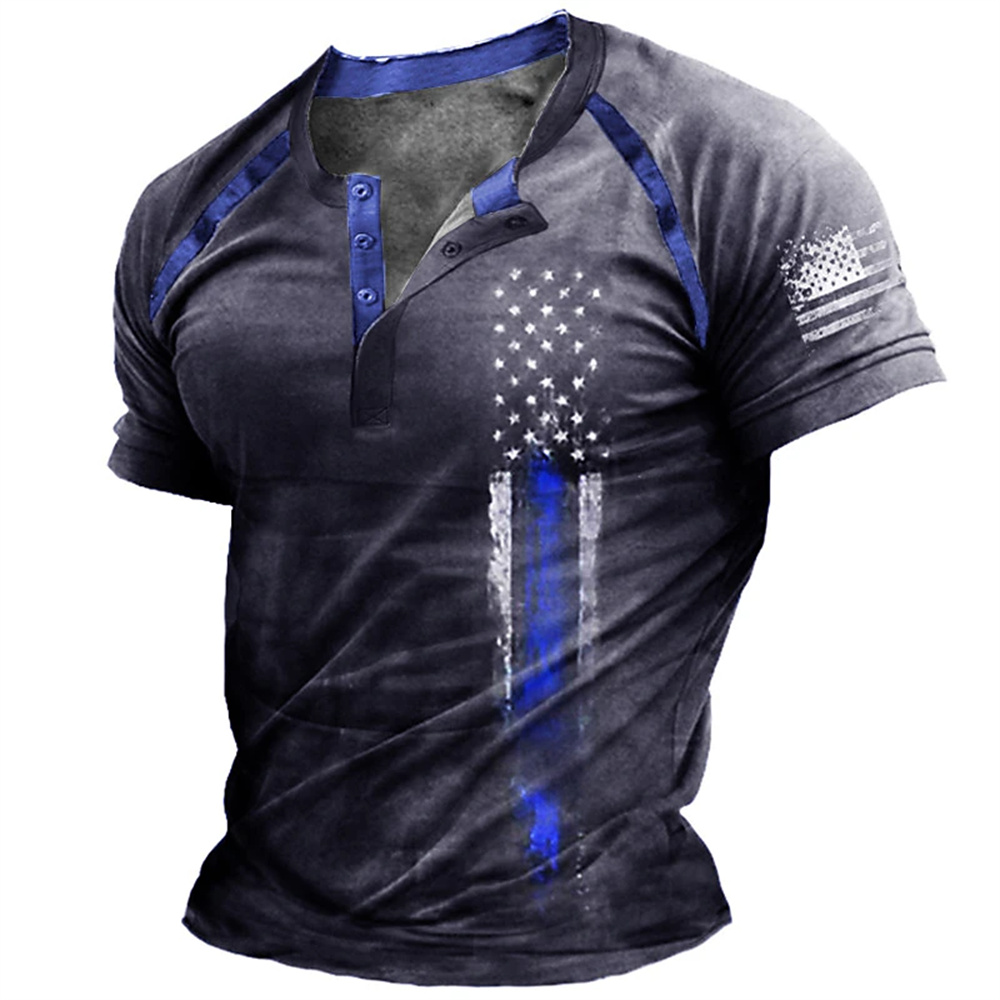 Funny 3D American Flag Print M - Quality Men'S Fashion recension och pris