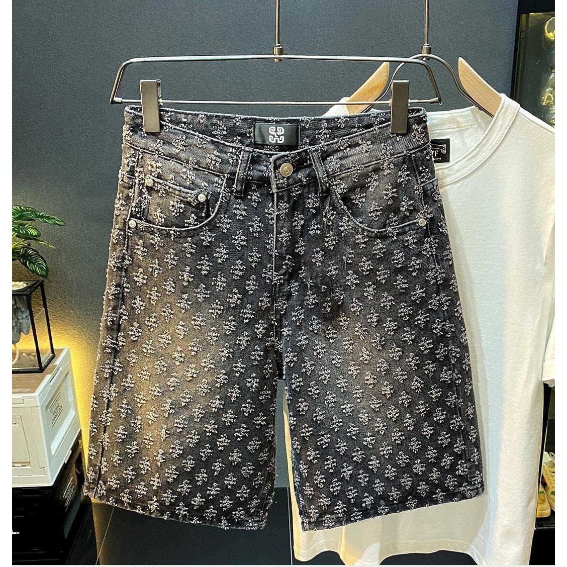 Summer High Street Denim Short - Men'S Fashion Jeans recension och pris