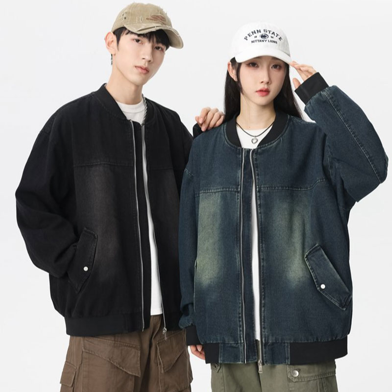 Spring Autumn Sports Jacket Ca - Mens Fashion Denim Jacket recension och pris