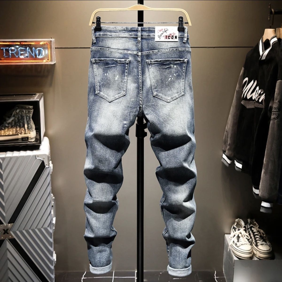 High-end American Heavy Indust - Men'S Fashion Jeans 2025 recension och pris
