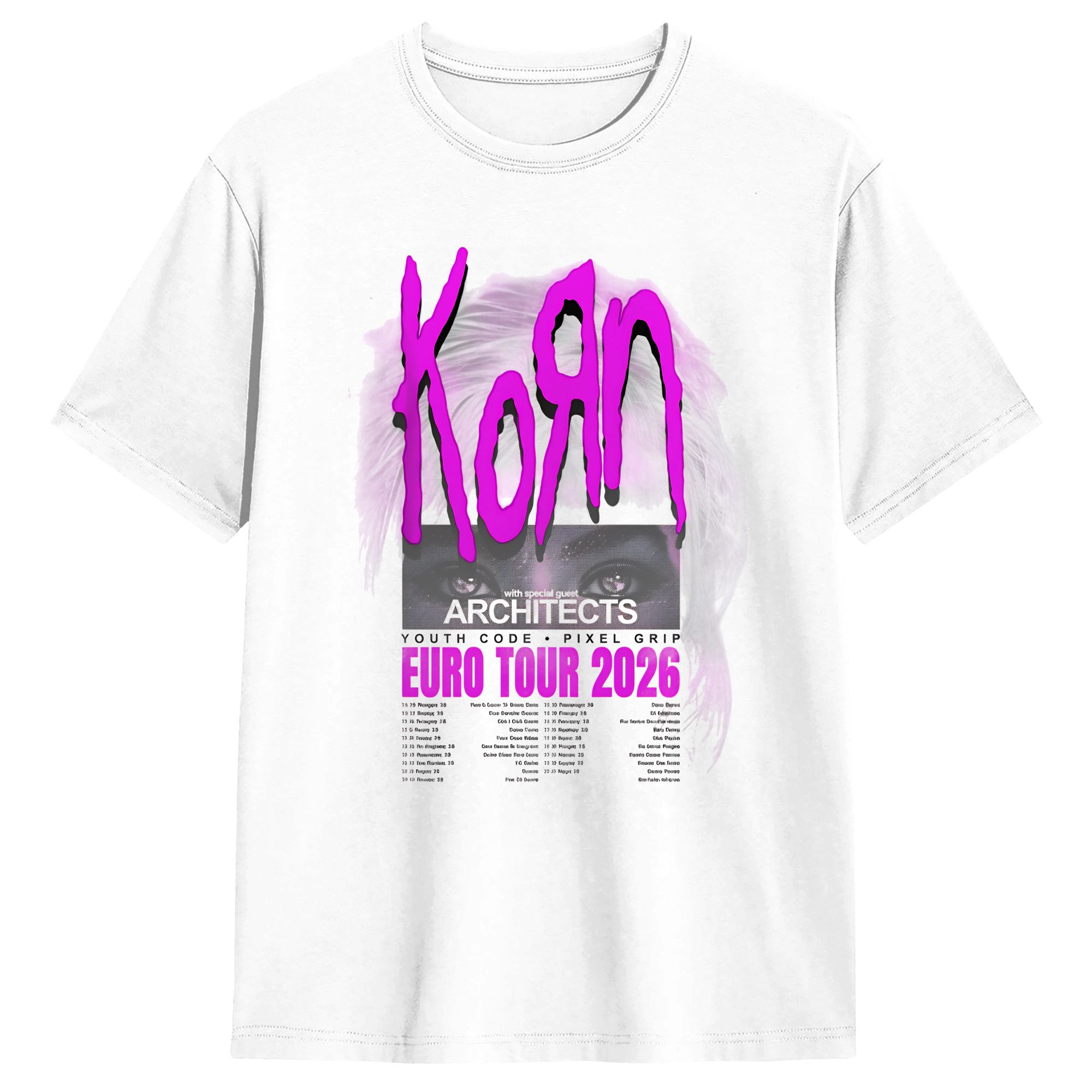 Korn Europe And UK Tour 2026 T - Men'S Fashion Uk recension och pris