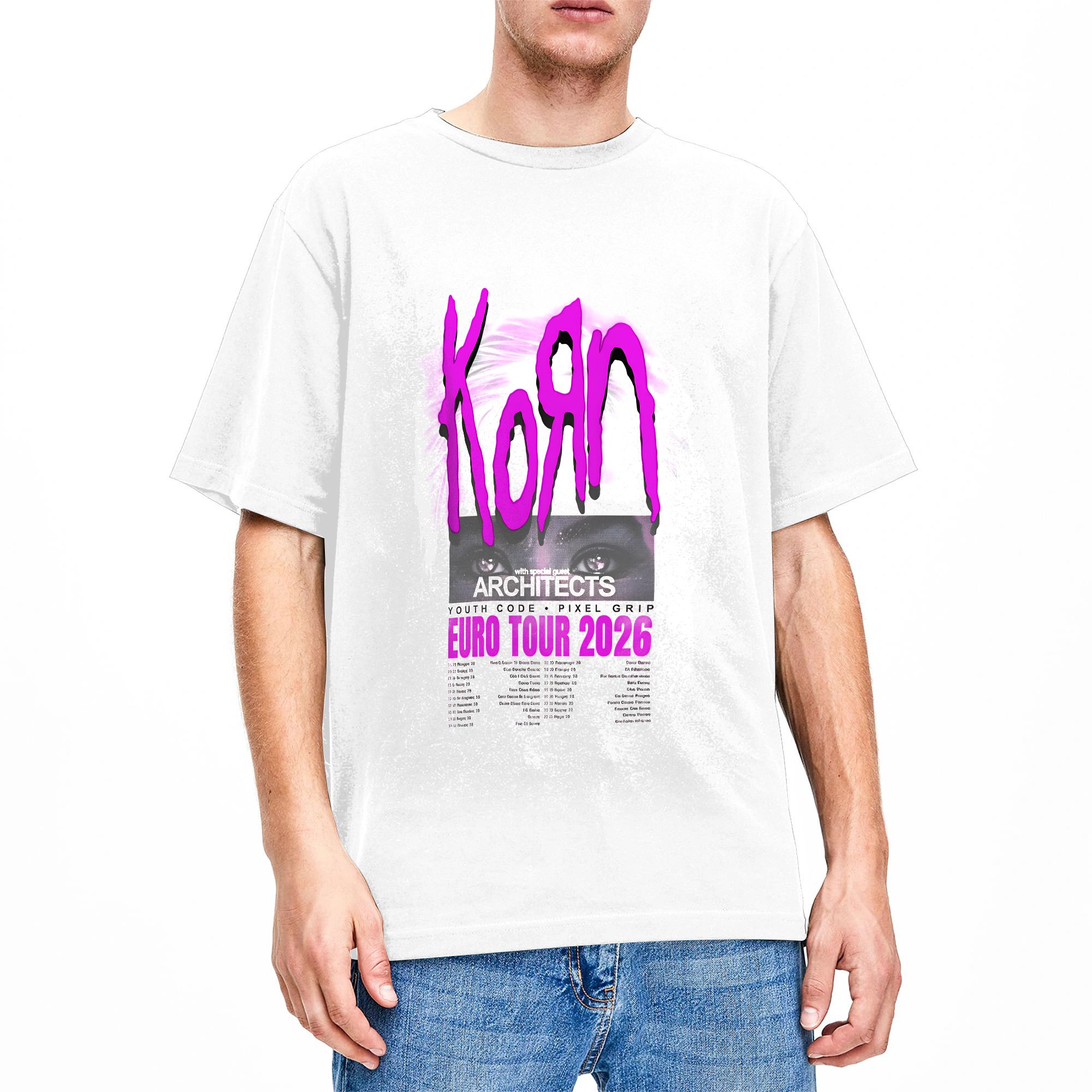 Korn Europe And UK Tour 2026 T - Men'S Fashion Uk recension och pris