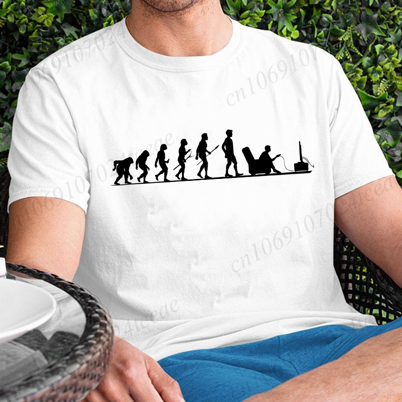 Summer Men's T Shirt Evolution - Men'S Fashion Evolution recension och pris