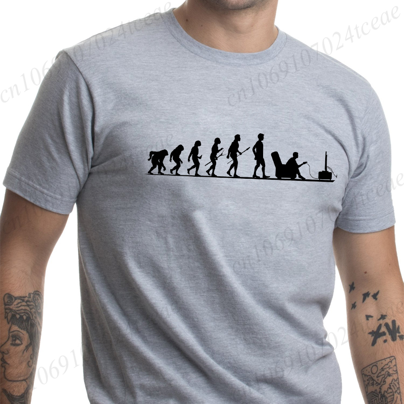 Summer Men's T Shirt Evolution - Men'S Fashion Evolution recension och pris
