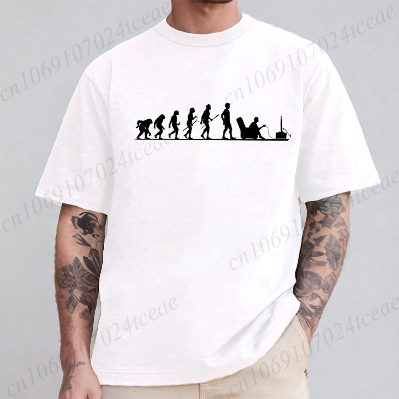 Summer Men's T Shirt Evolution - Men'S Fashion Evolution recension och pris