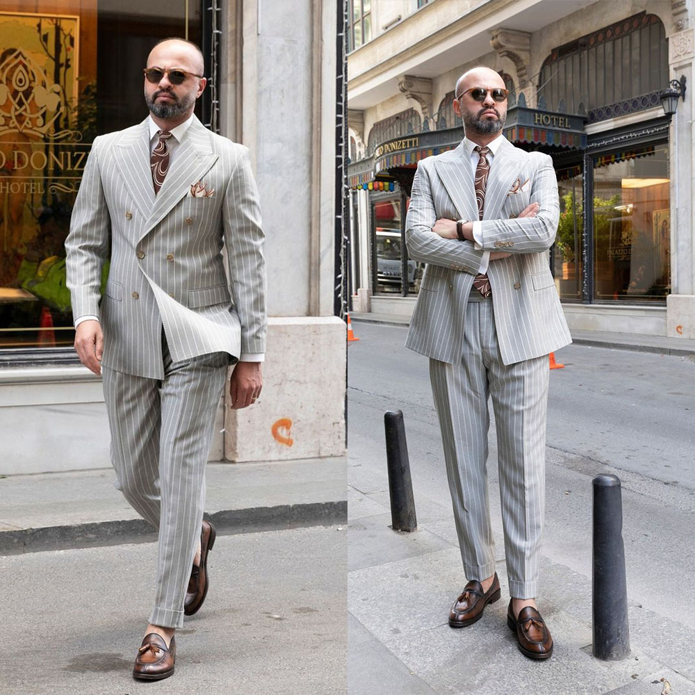 Fashion Men Suit 2 Pieces Blaz - Mens Fashion Trajes recension och pris