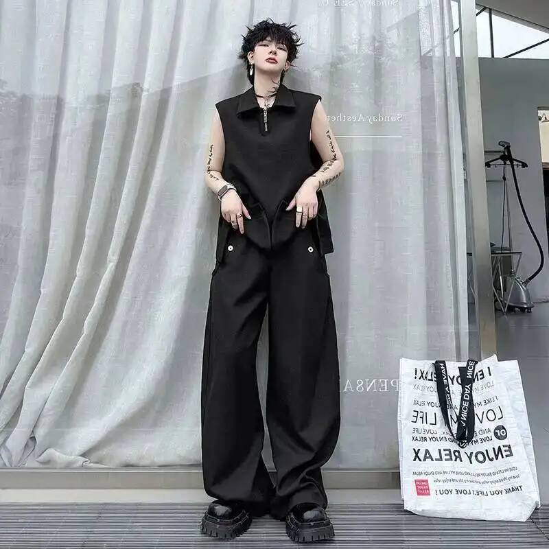 LUZHEN Vest 2026 Fashion Summe - Mens Fashion Vest recension och pris