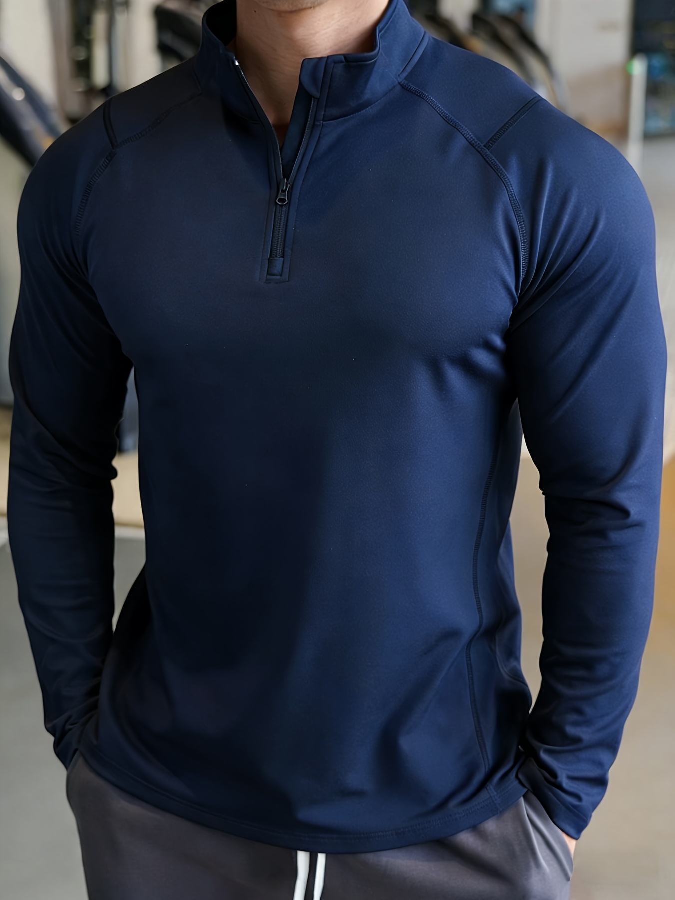 Men's Quick-Drying Long-Sleeve - Muscle Tee Workout recension och pris