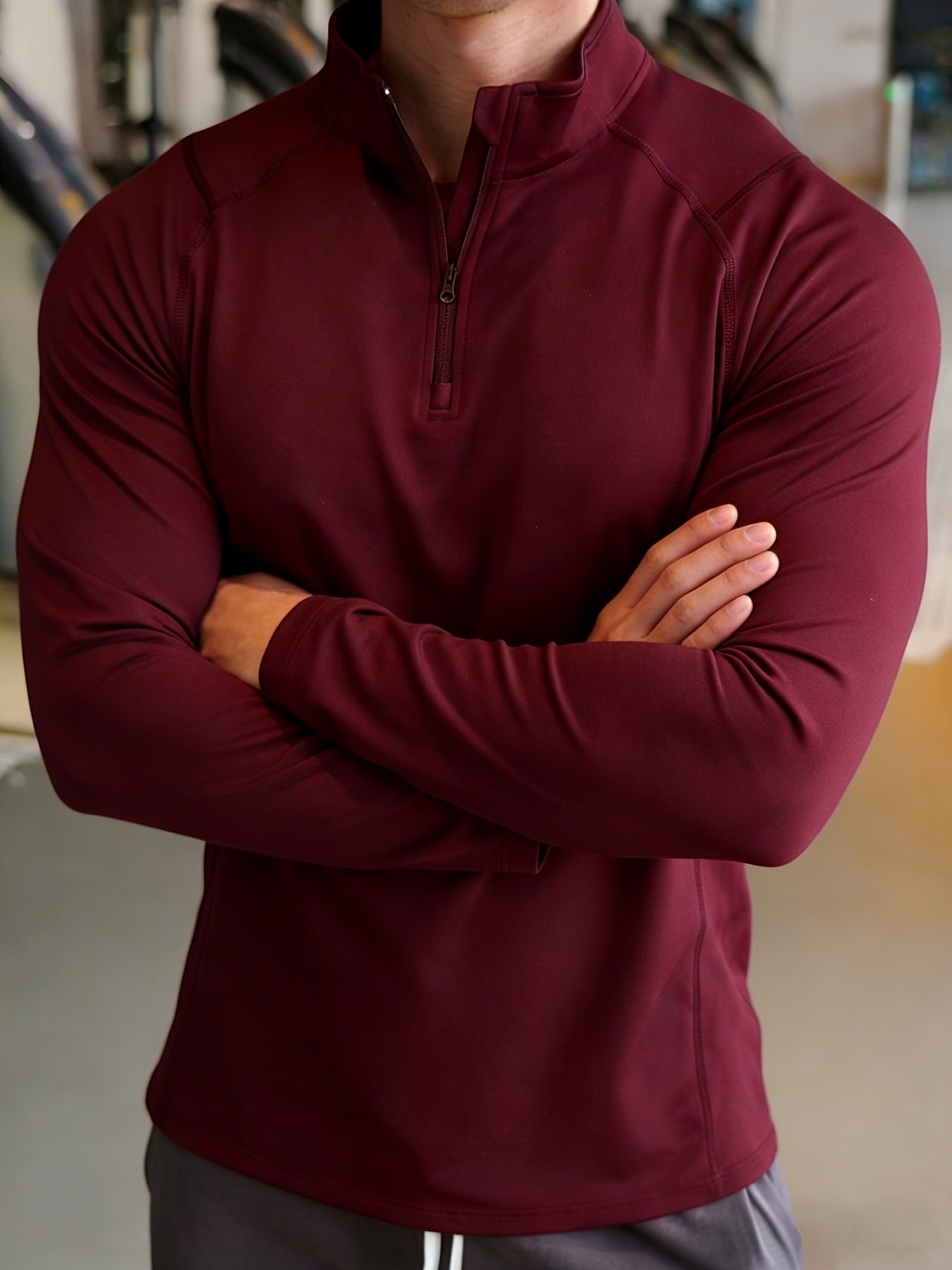 Men's Quick-Drying Long-Sleeve - Muscle Tee Workout recension och pris