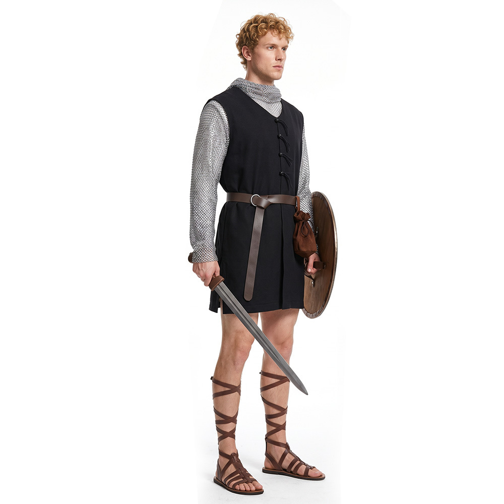 Medieval Knight Cosplay Costum - Mens Fashion Vest recension och pris