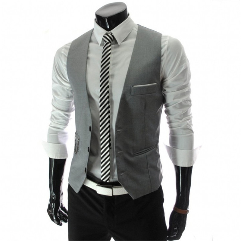 2025 Brand Suit Vest Men Jacke - Mens Fashion Trajes recension och pris