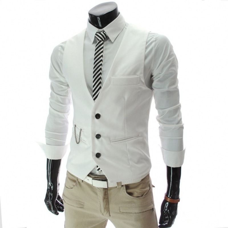 2025 Brand Suit Vest Men Jacke - Mens Fashion Trajes recension och pris