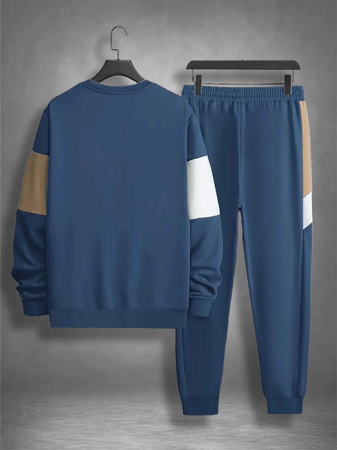 Men's Casual Two-Piece Set, Na - Jogger Sweatpants Men recension och pris